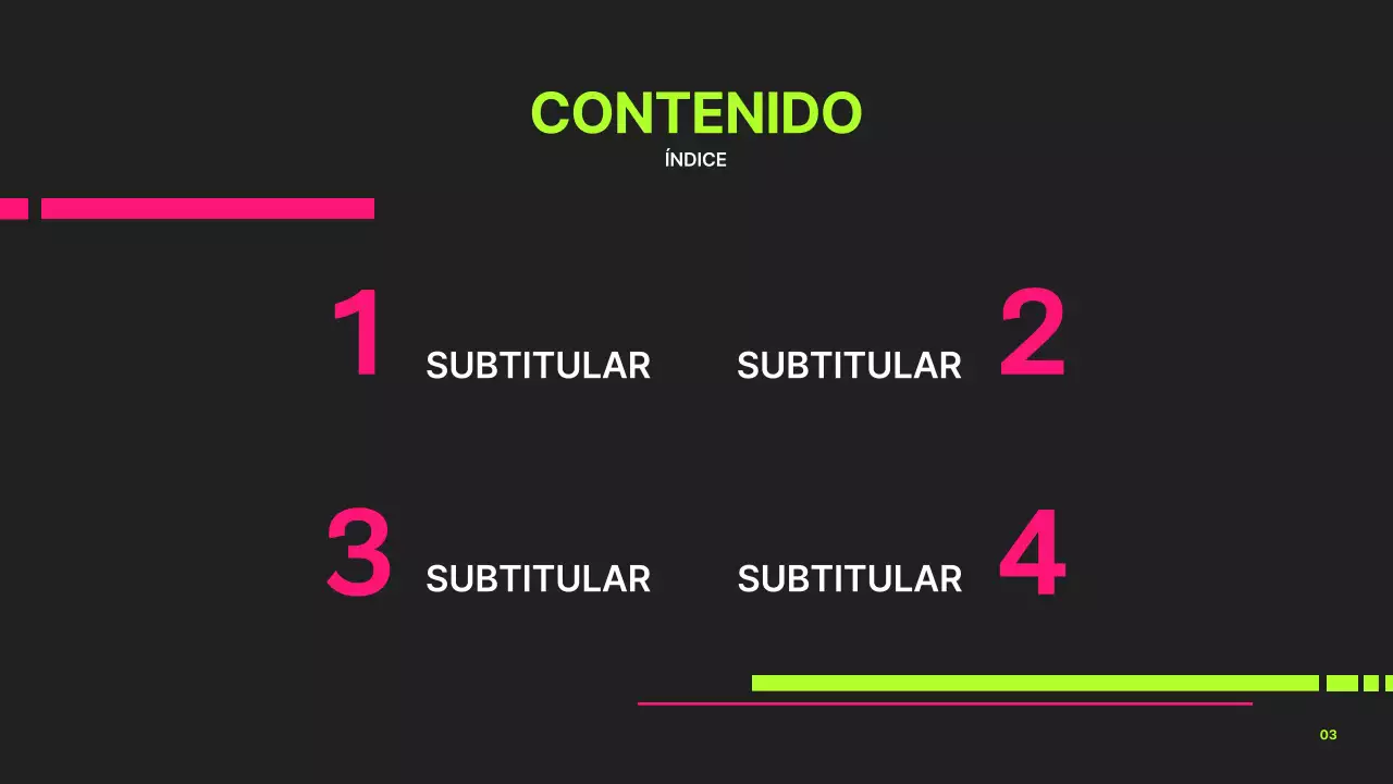 Guía de proyectos de moda en colores neón