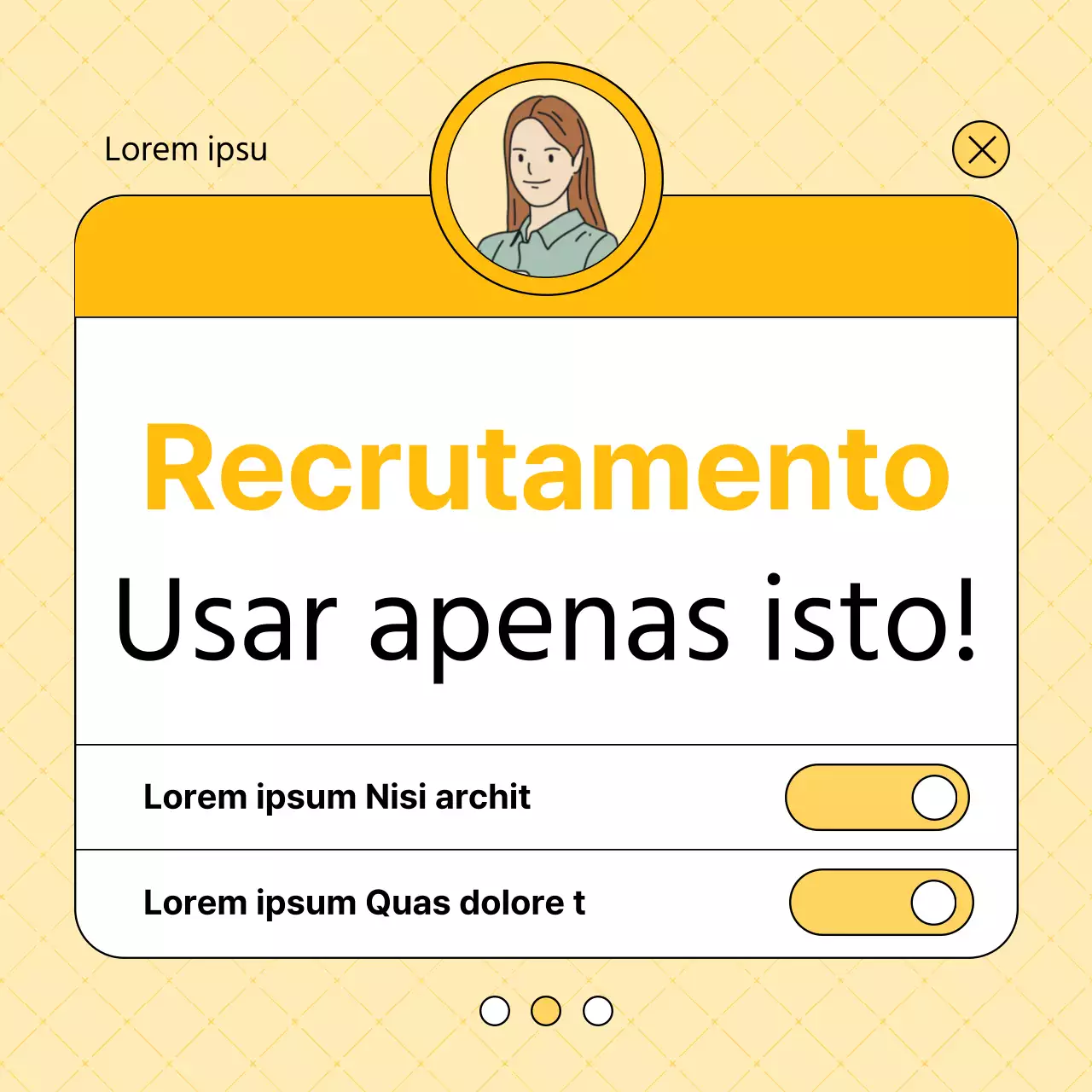 Conteúdo simples ganha no post Amarelo
