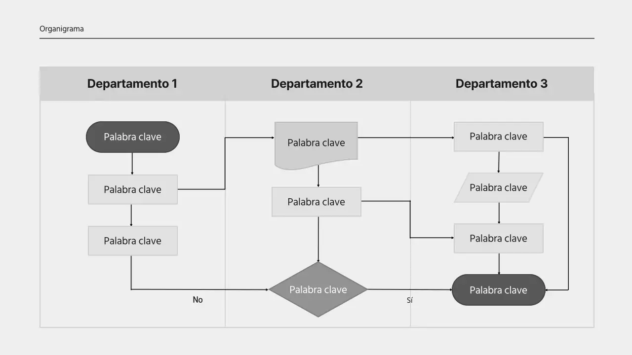Una sencilla propuesta de diseño de desarrollo en blanco y negro