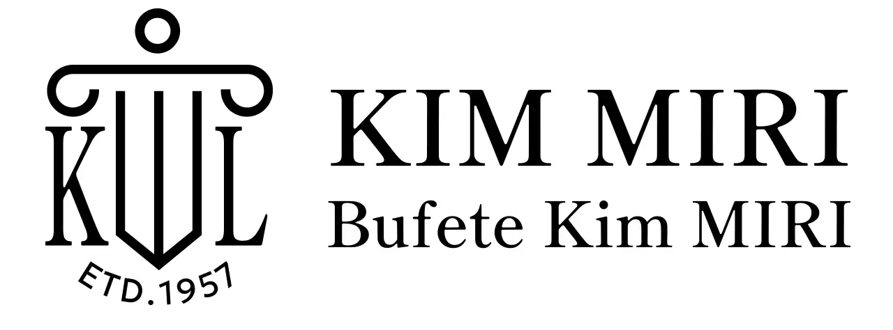 Despacho de abogados con un logotipo ilustrado y un toque de clase