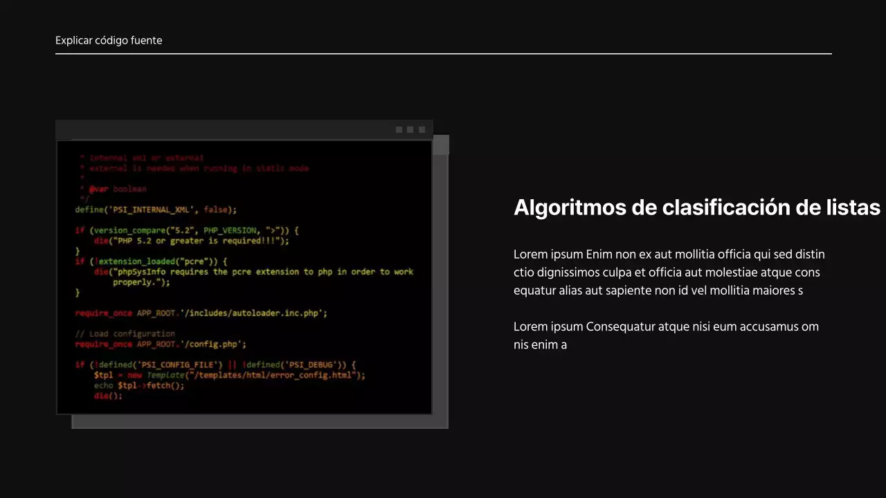 Una sencilla propuesta de diseño de desarrollo en blanco y negro