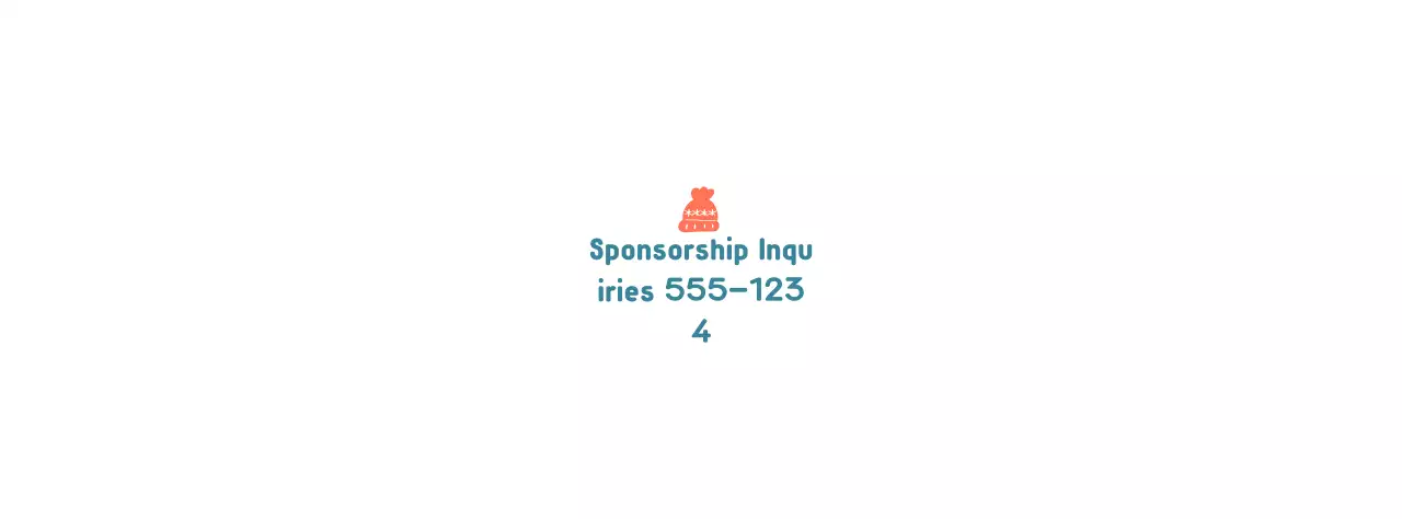 Campaign logo with a cute knitting hat illustration