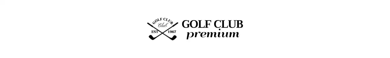 A golf club with a golf club logo for a classy look