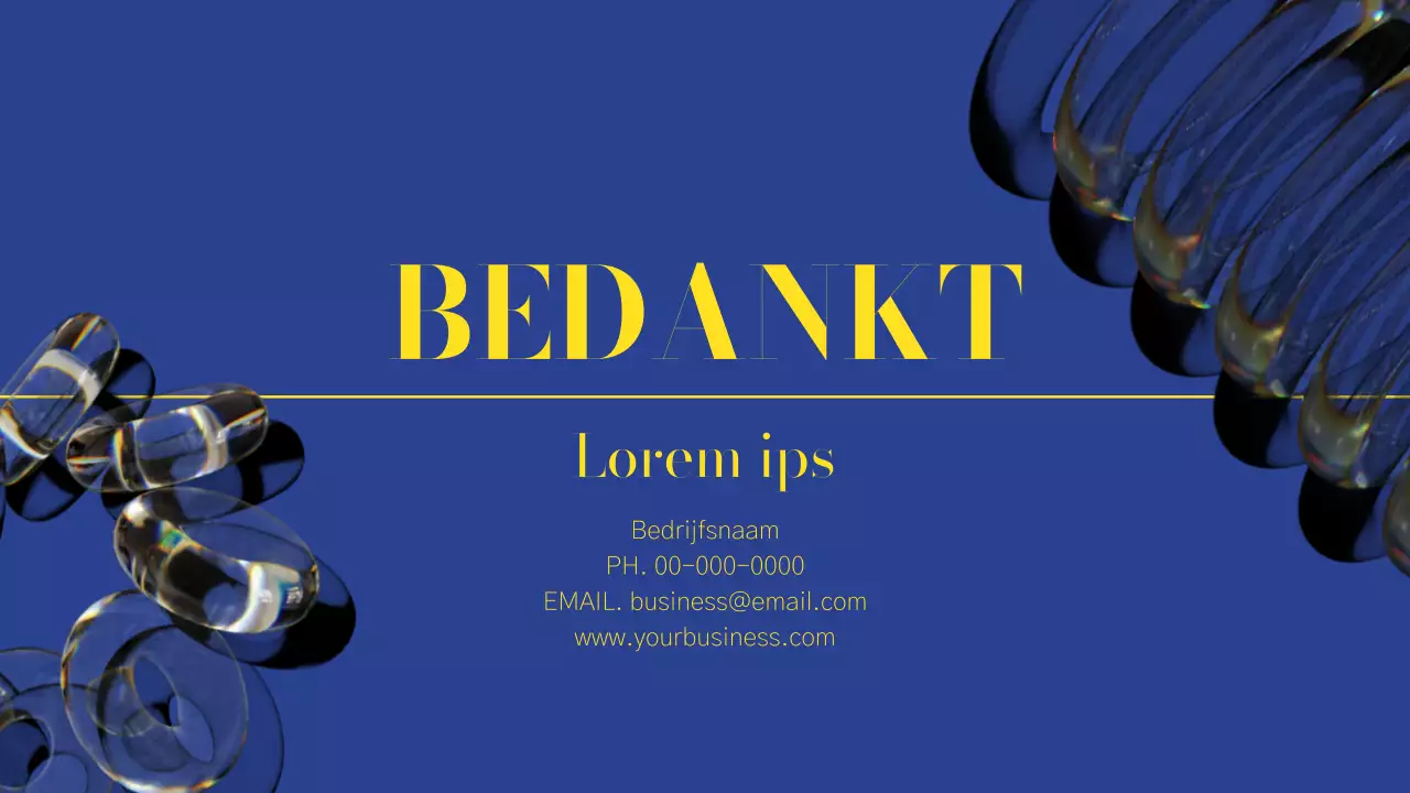 Groen en Roze Modern Bedrijfsprofiel