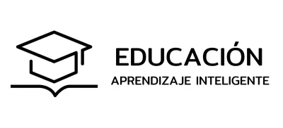 Aprendizaje inteligente con gorra de bachillerato y logotipo de ilustración de libros