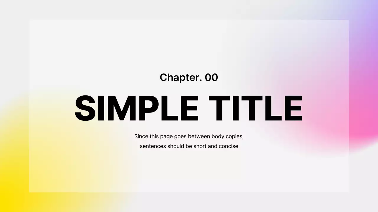 Purple Modern Template Presentation