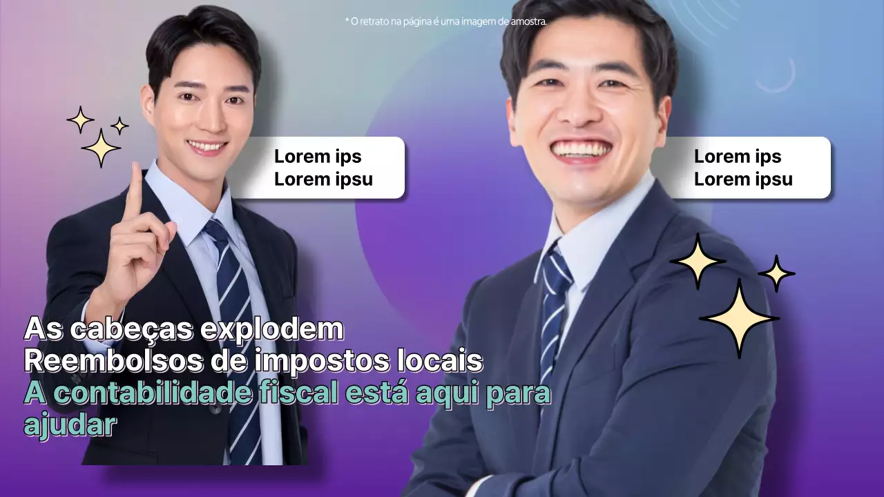 Tutorial simples de restituição de impostos locais do Navy Blue