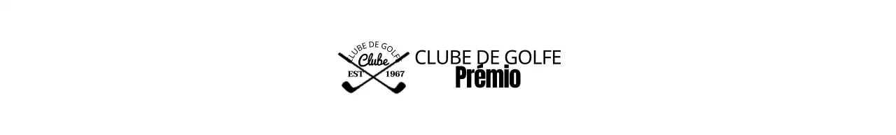 Tacos de golfe com o logótipo do clube de golfe para um visual de classe