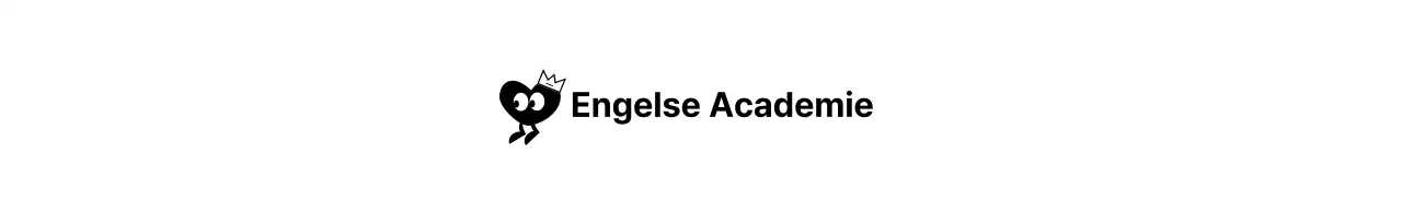 Een leuk concept Engelse taalacademie met hartkarakters