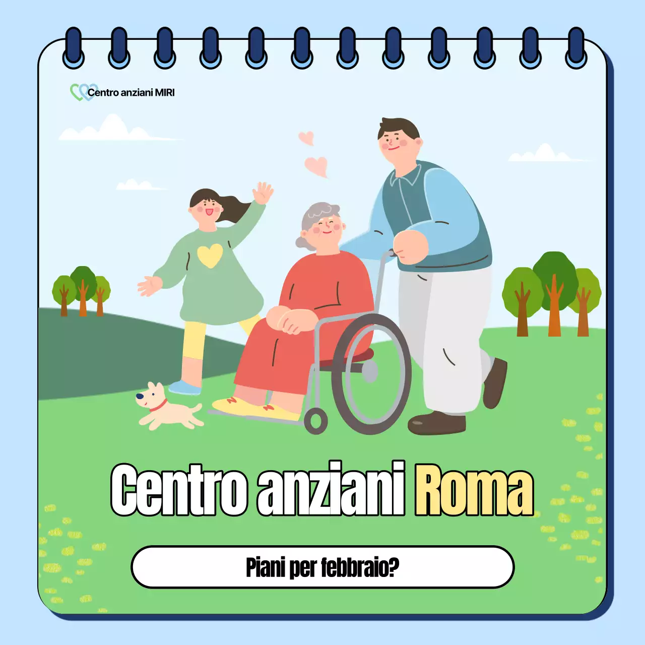 Un bel post sull'ufficio del benessere in verde e arcobaleno