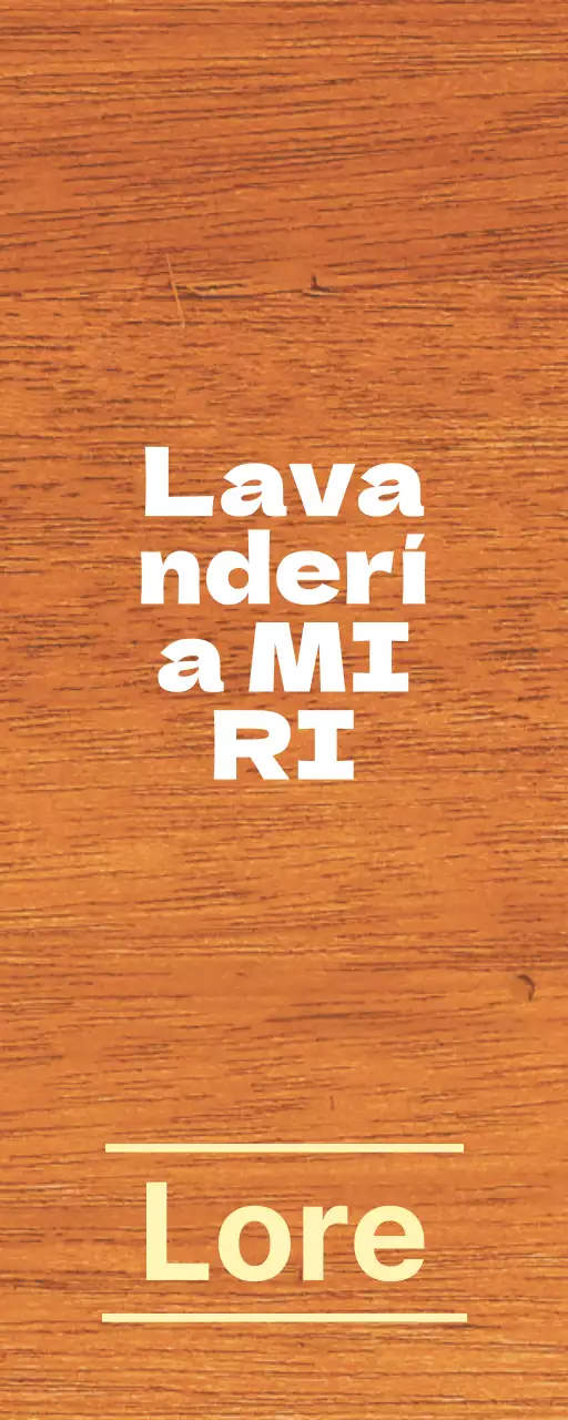 Una limpia guía de nombres de tiendas en blanco y amarillo claro