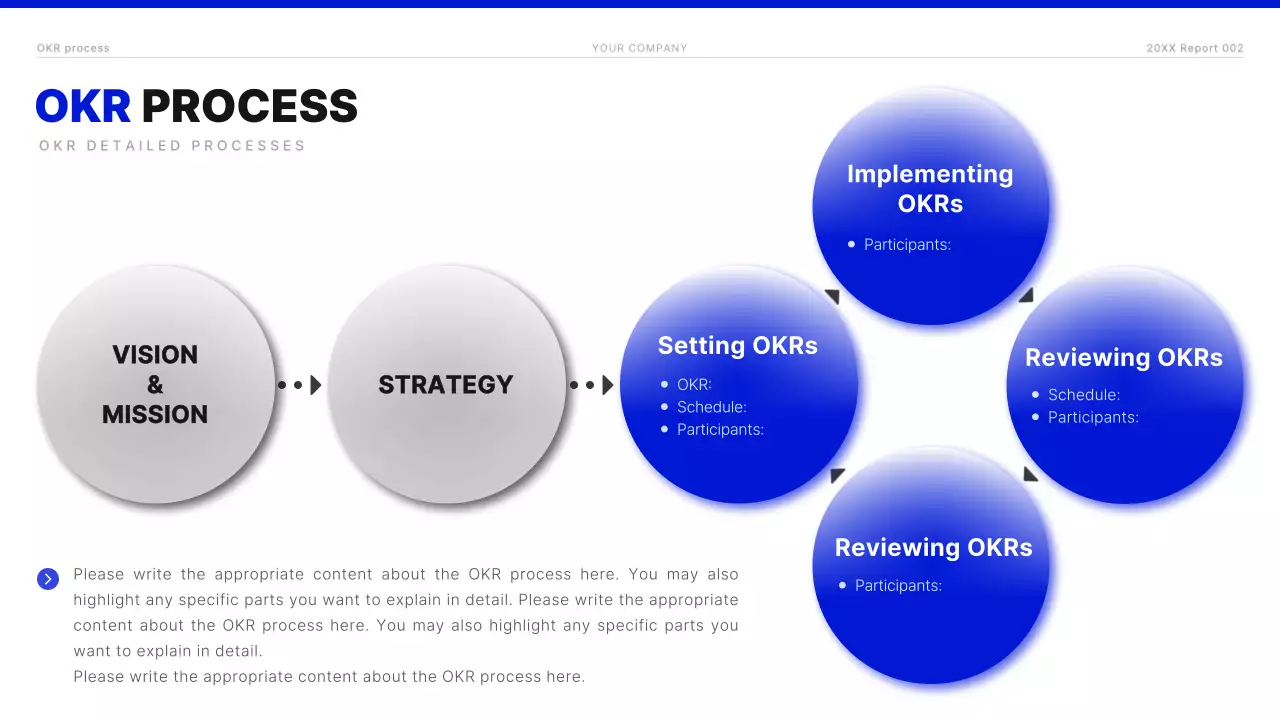 Blue Modern Business Template Presentation