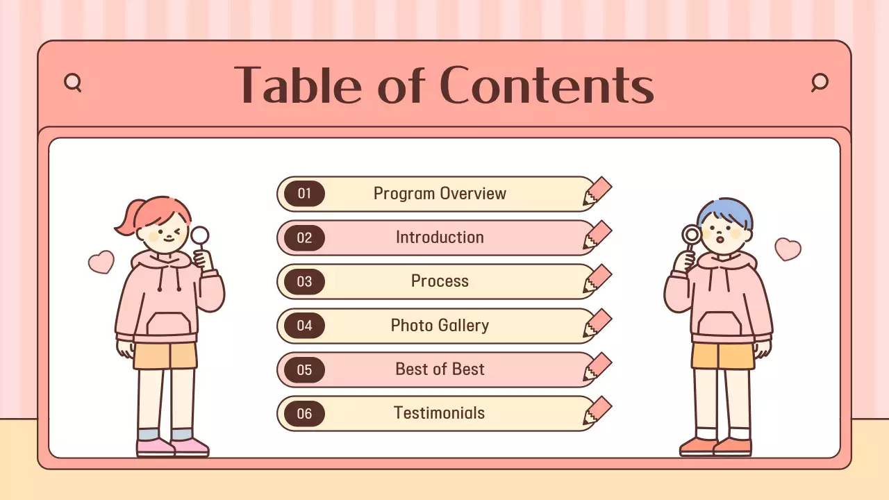 Pink Cultural Activity Guide Presentation