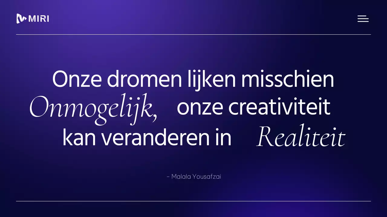 Modern, professioneel zakelijk profielmateriaal in paars en wit