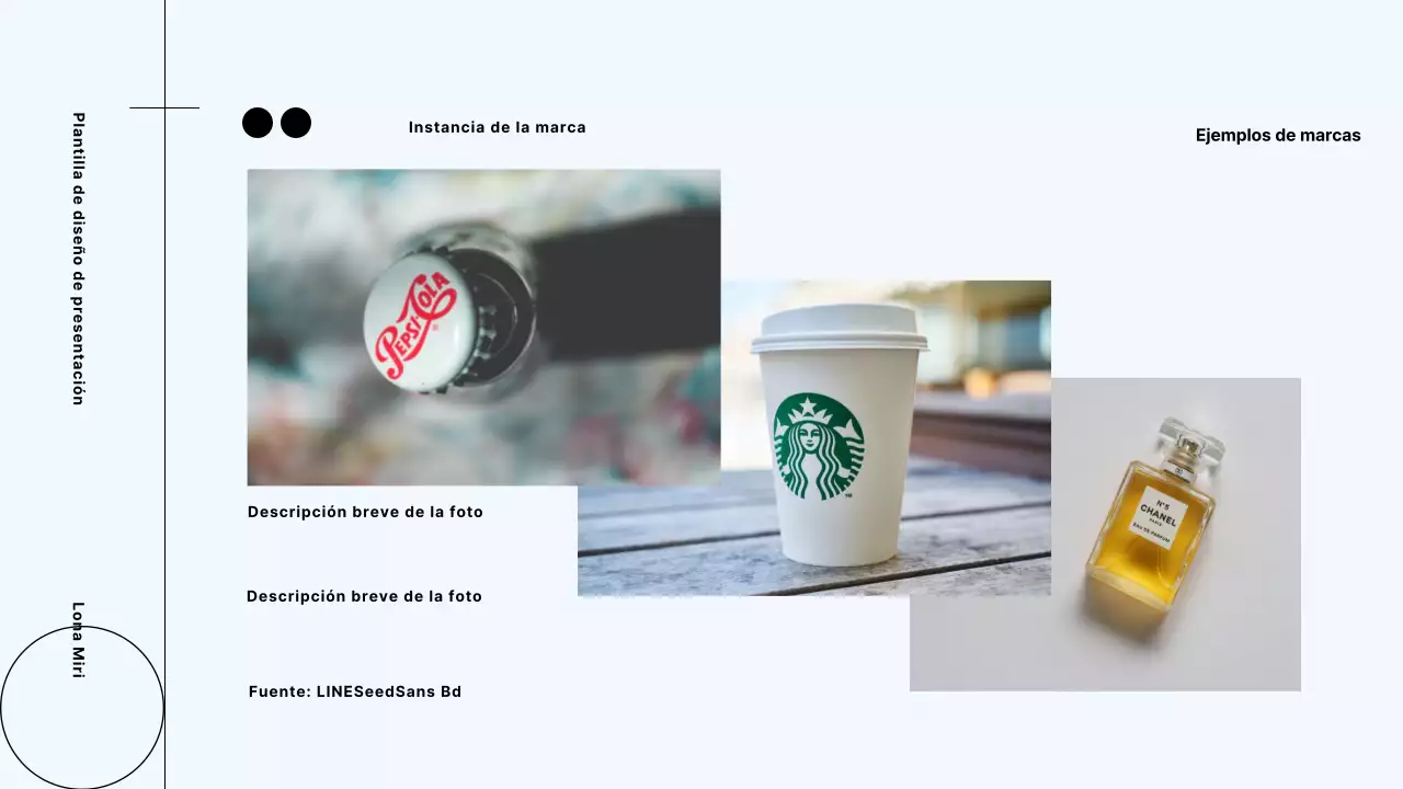 Propuesta de proceso de marca moderna de Neon