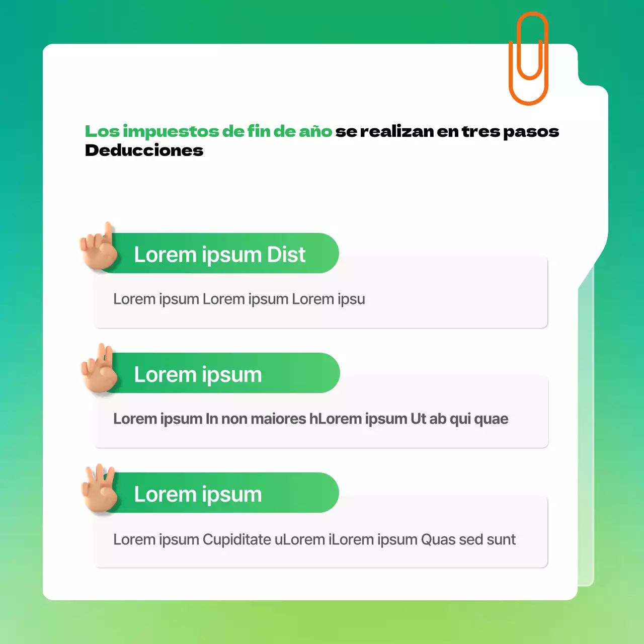 Explicación moderna del cierre del ejercicio contable con fondo verde