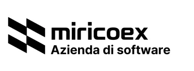 Logo aziendale con concetto di forma obliqua