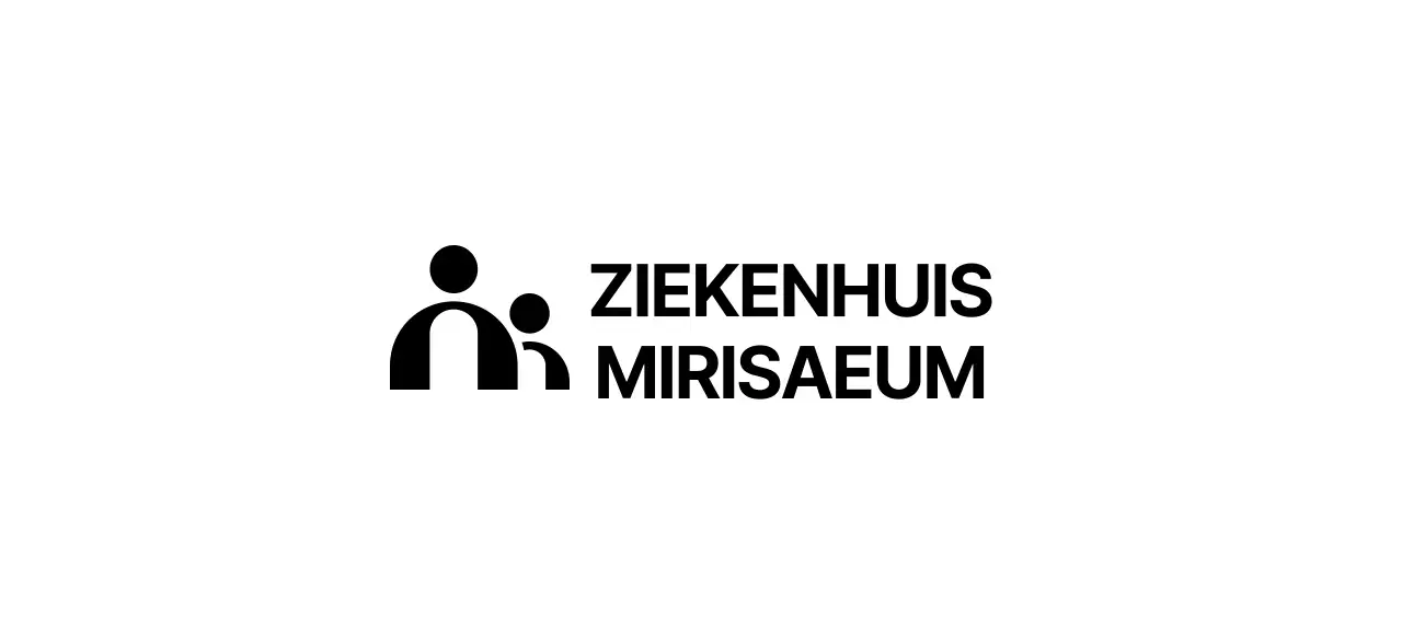 Eenvoudig geïllustreerd ziekenhuislogo