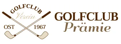 Golfschläger mit braunem Golfschläger-Logo für ein hochwertiges Gefühl