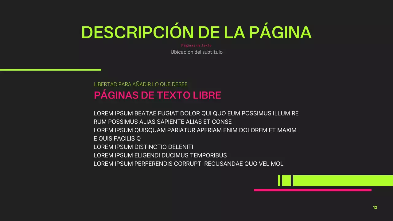 Guía de proyectos de moda en colores neón