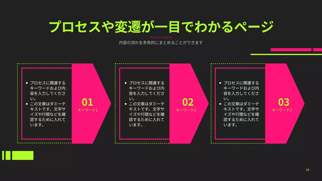 黒 モダン プログラム プレゼンテーション