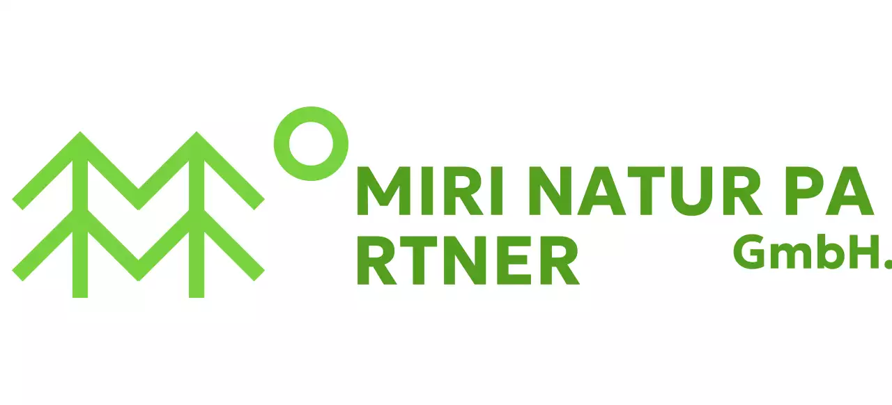 Einfacher Naturschutz mit Baumillustrationen und grünen Farben