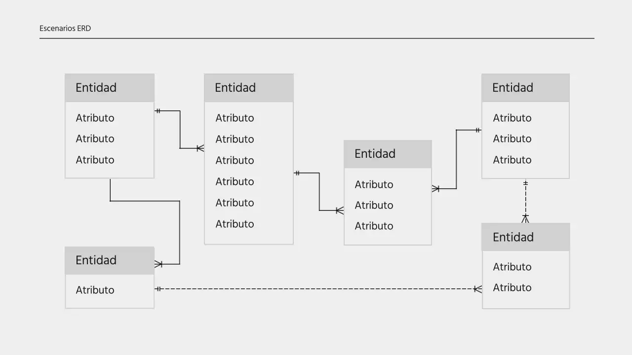 Una sencilla propuesta de diseño de desarrollo en blanco y negro