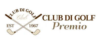 Mazze da golf con logo di colore marrone per una sensazione di qualità superiore