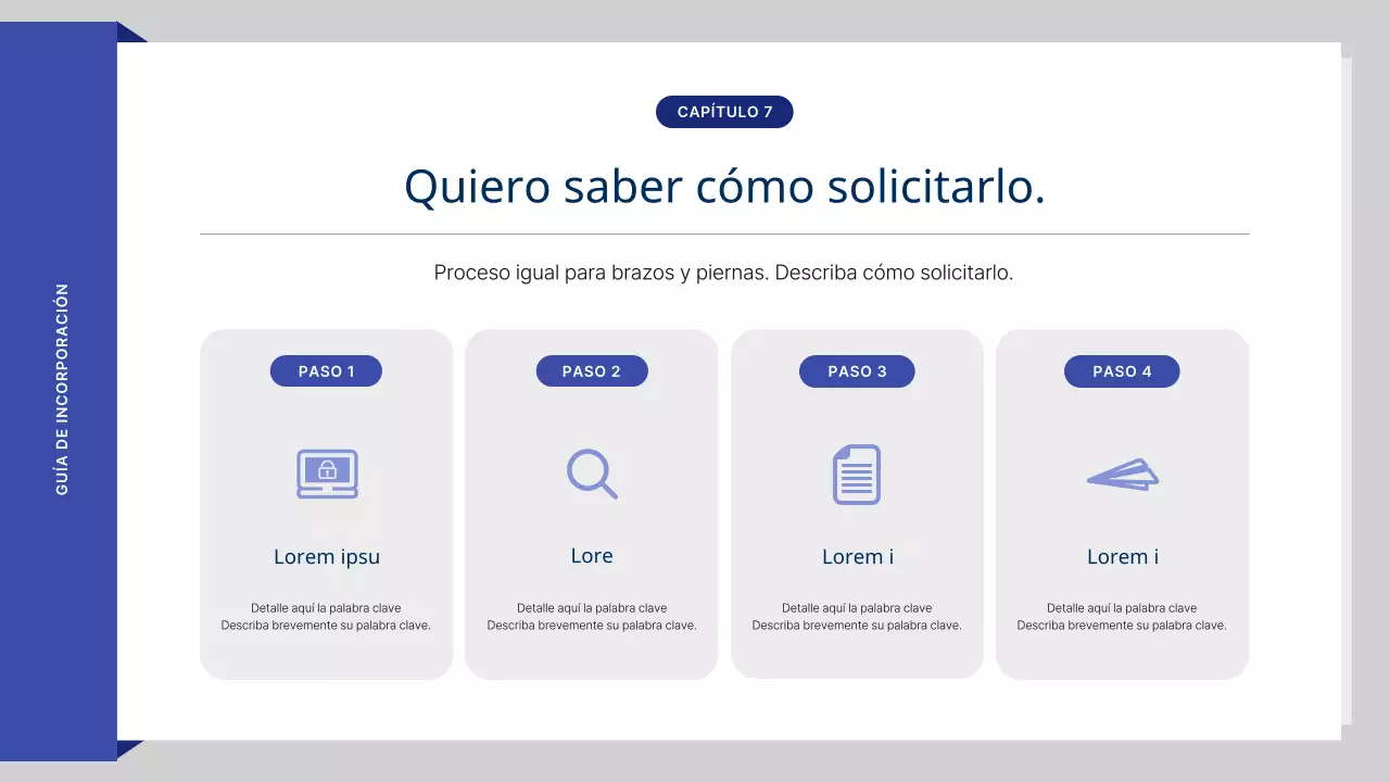 Material de formación en RRHH de Blue's