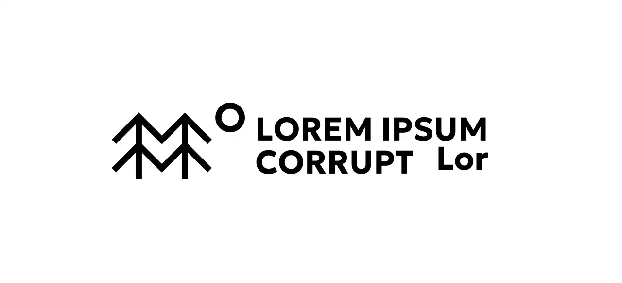 Conservación sencilla de la naturaleza con ilustraciones de árboles