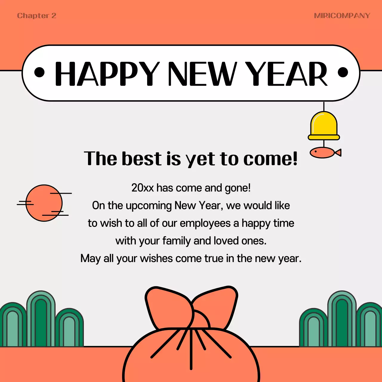 Um anúncio de um ano de RH cinzento e arco-íris