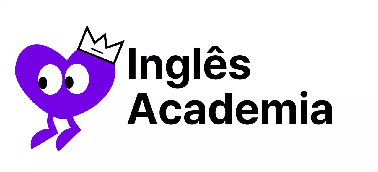 Um conceito giro de academia inglesa com uma personagem de coração roxo