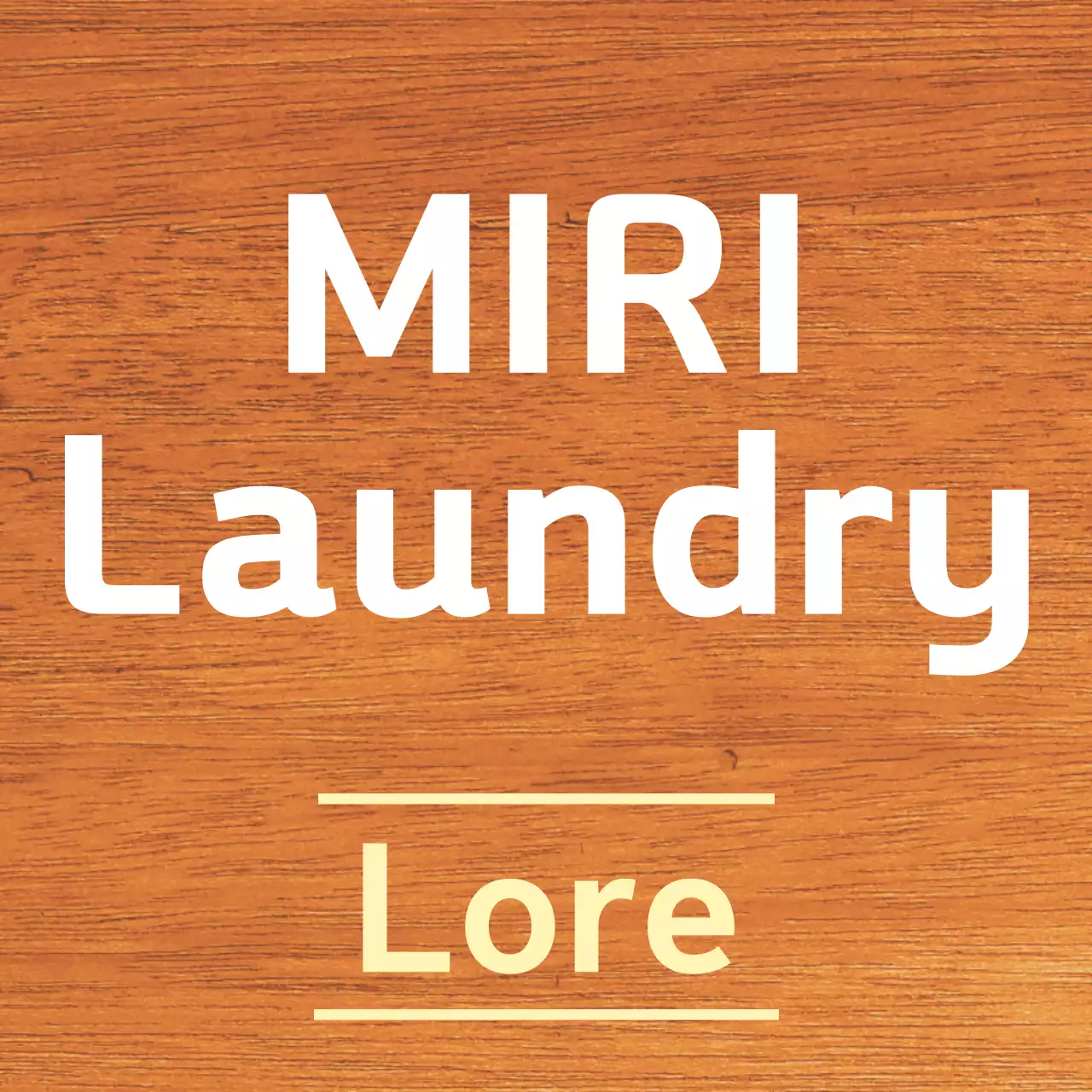 Pengumuman nama bisnis berwarna putih bersih dan kuning muda