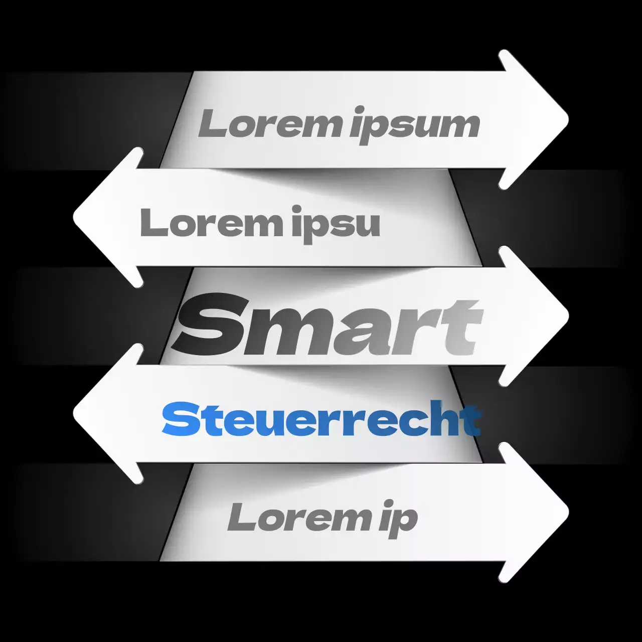 Steuerbuchhaltung schwarz und blau unterlegt