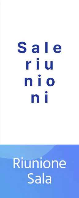 Guida alle sale riunioni con sfumature blu