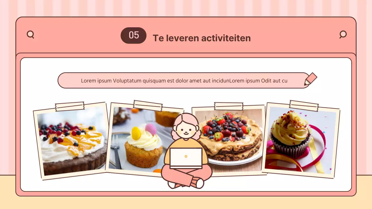 Roze en Geel Centrum Klasactiviteit Verzamelpost