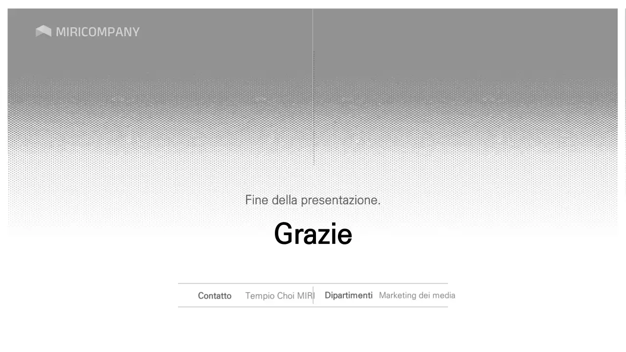 Semplice presentazione di variazione del layout in bianco e nero