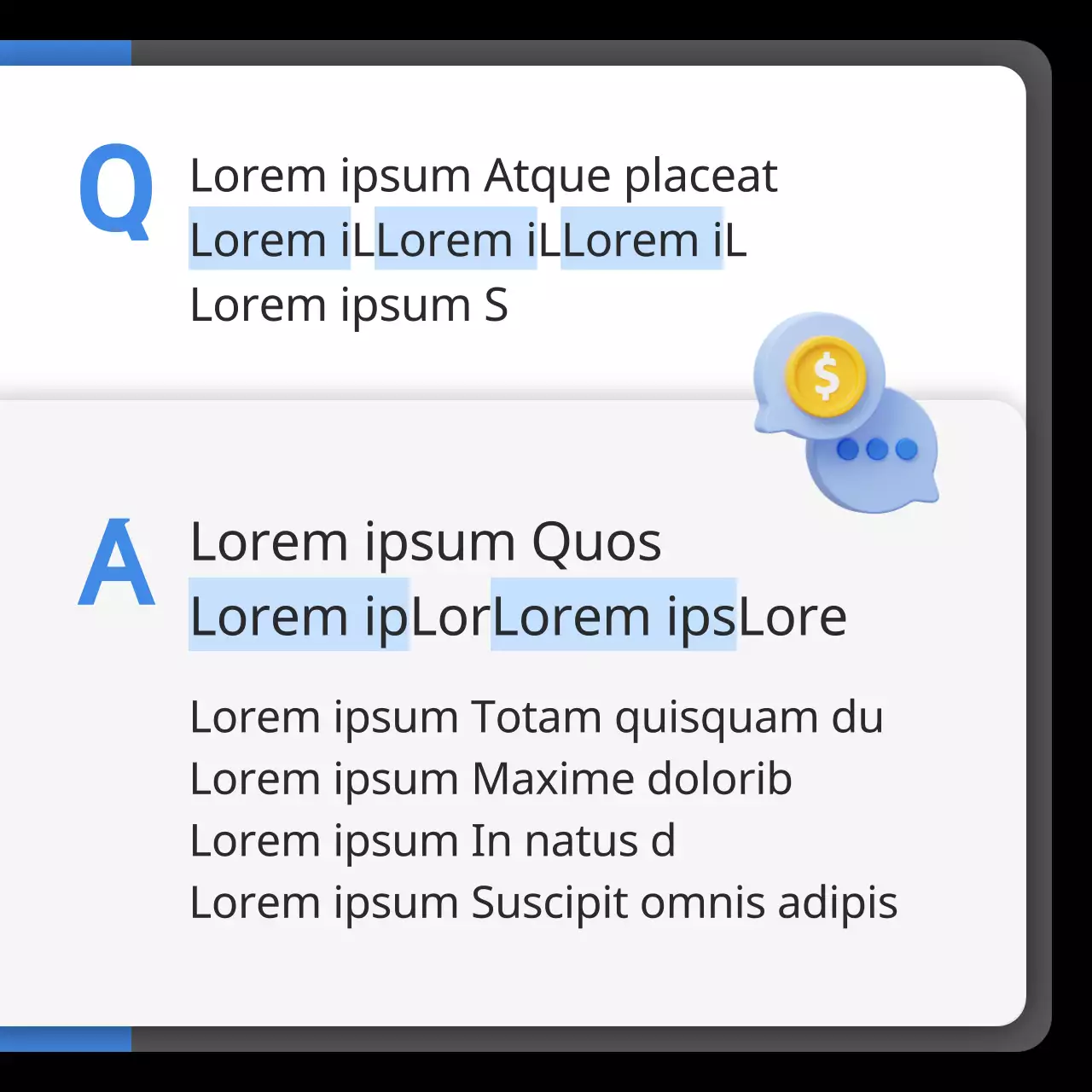 Steuerbuchhaltung schwarz und blau unterlegt
