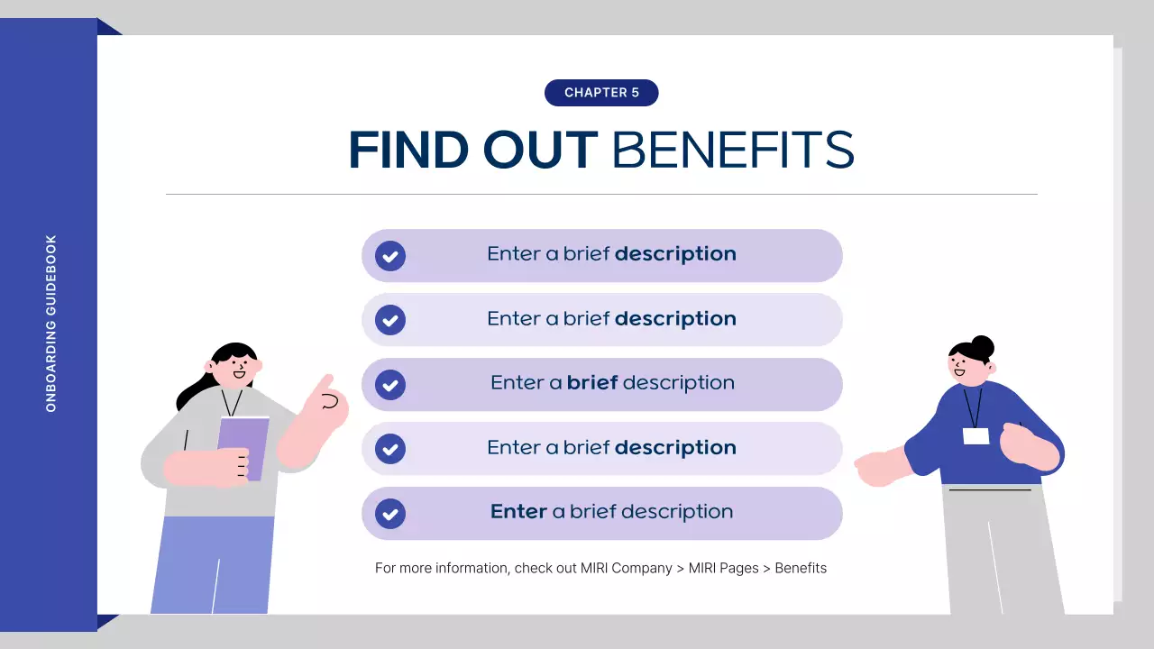Blue Modern Company Guide Presentation