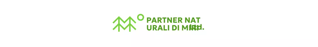 Semplice conservazione della natura con illustrazioni di alberi e colori verdi