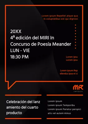 Una sencilla guía de concursos internos en blanco y naranja