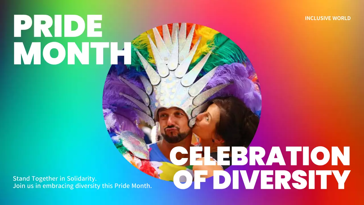 Rainbow Trendy Diversity Announcement YouTube Thumbnail