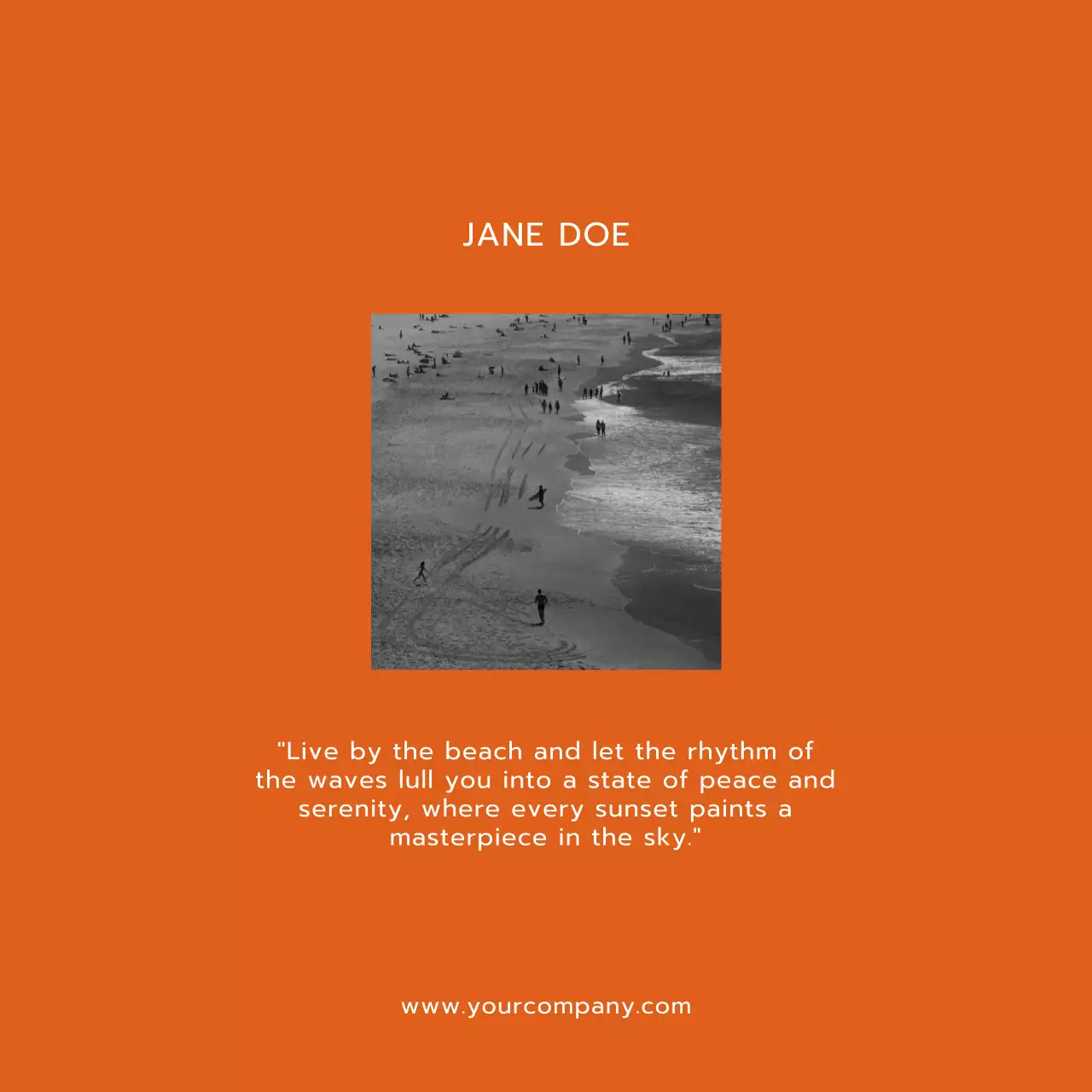 Orange Modern Branding Guide Social Media Post