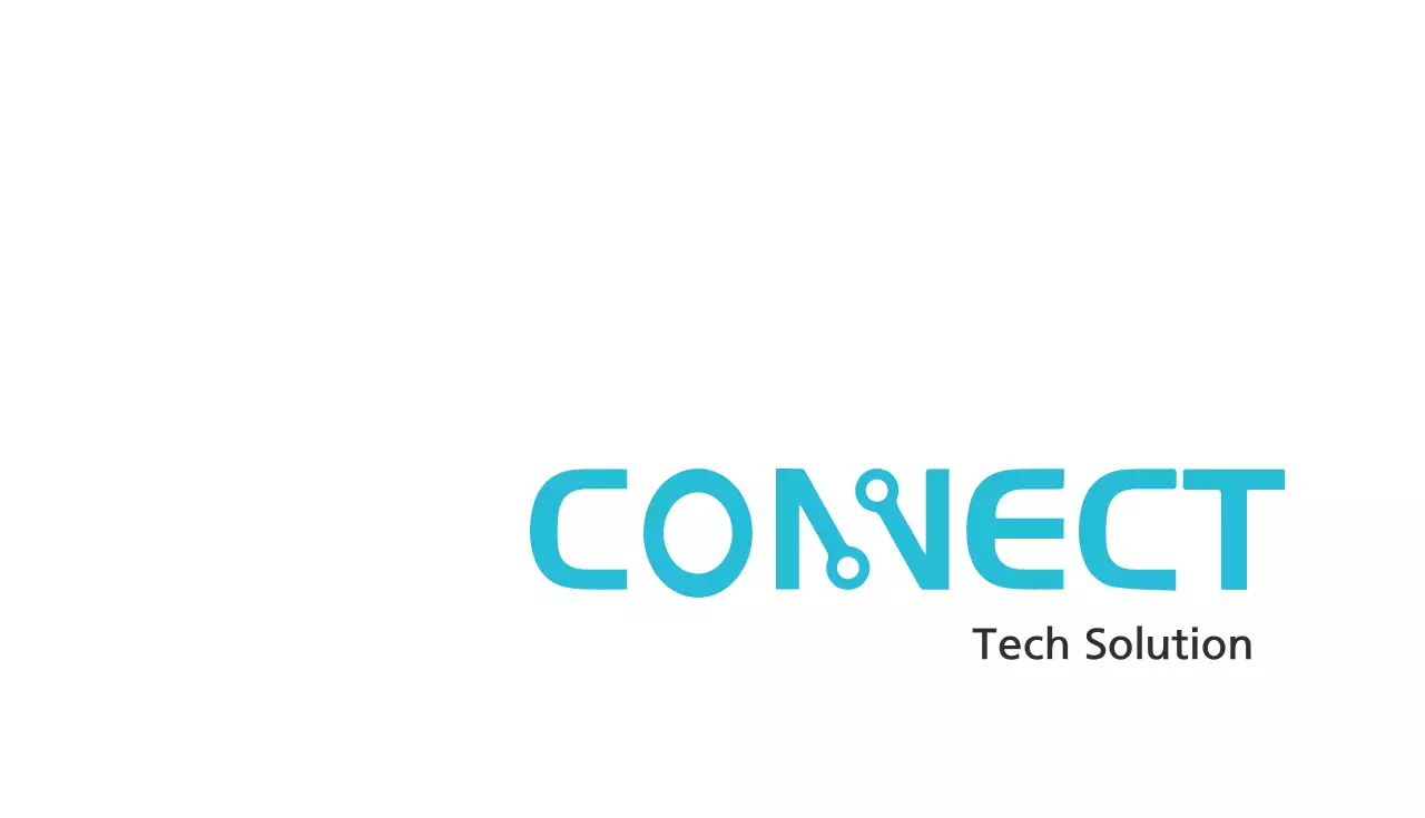 スカイブルーのキューアルコードが強調されたビジネス名刺