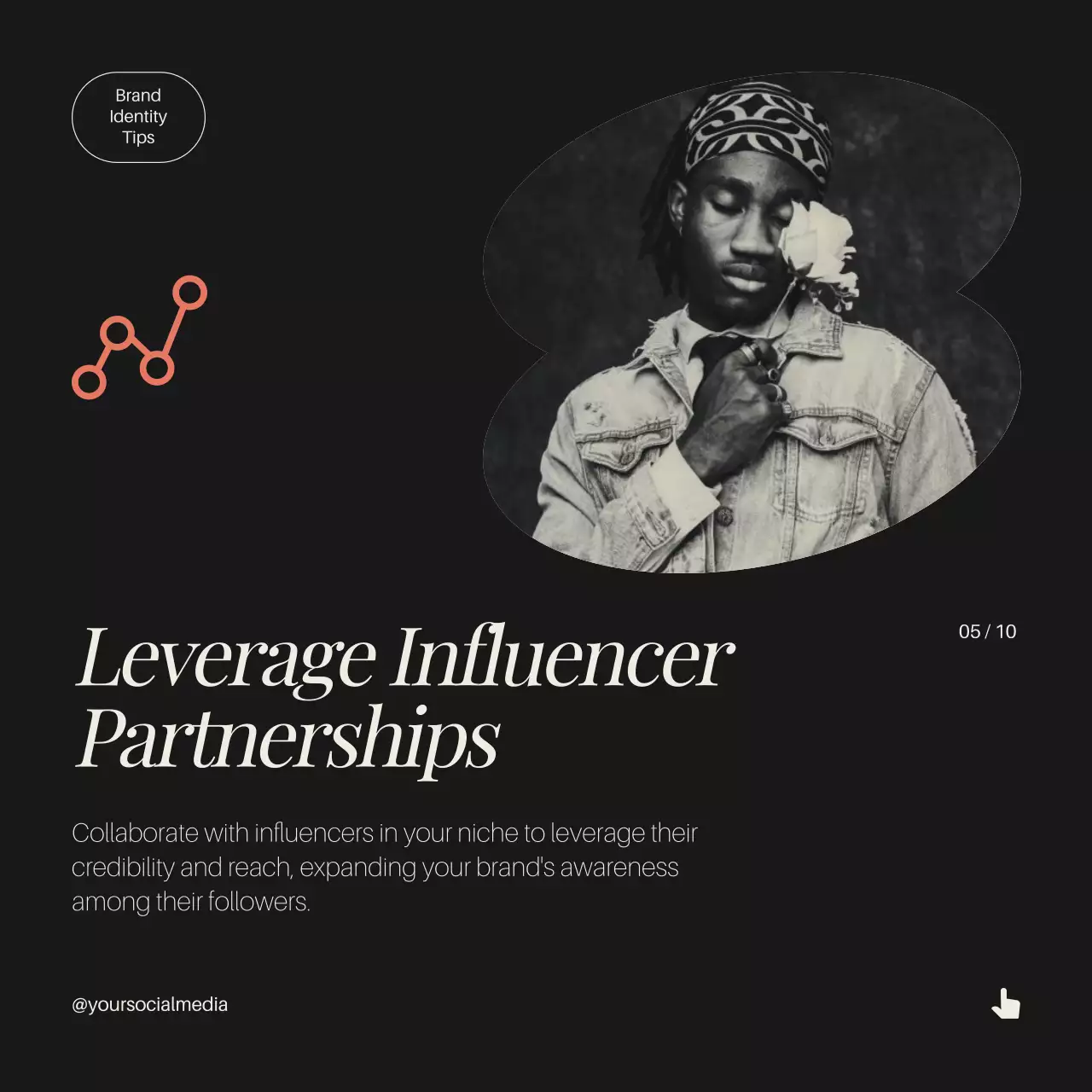 Black Elegant Brand Guide Social Media Post