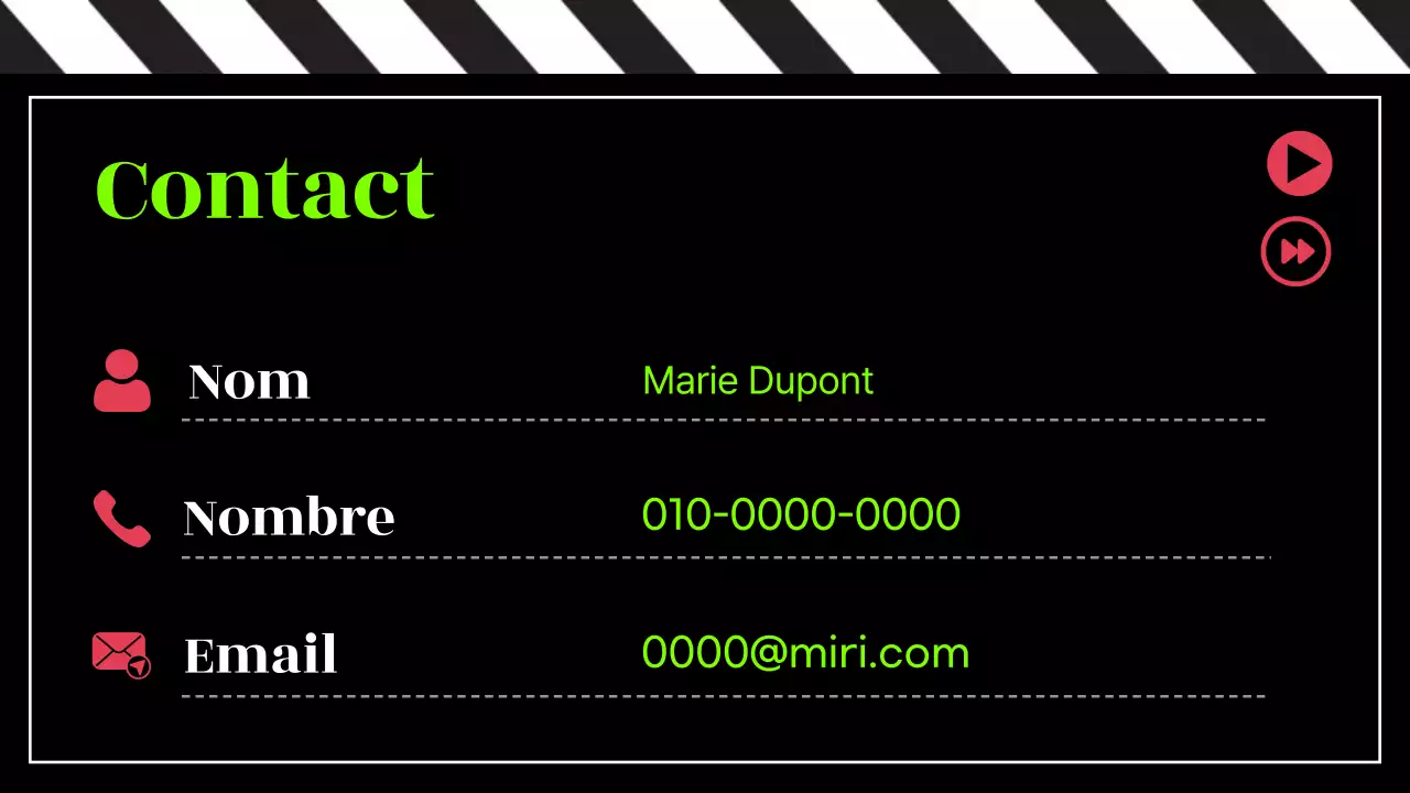 Black & Neon trendy Channel Content Plan proposal