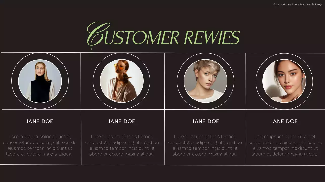 Black Elegant Photography Promotion Presentation