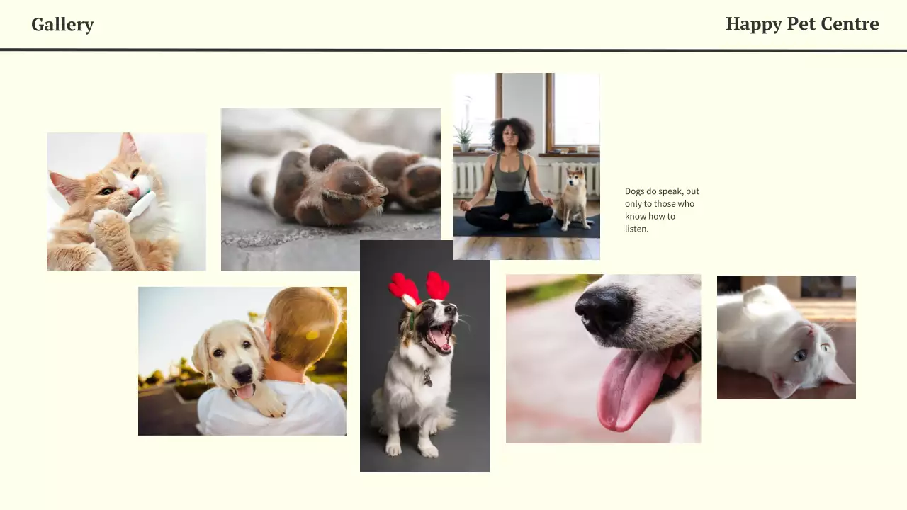 Beige Classic Pet News Presentation