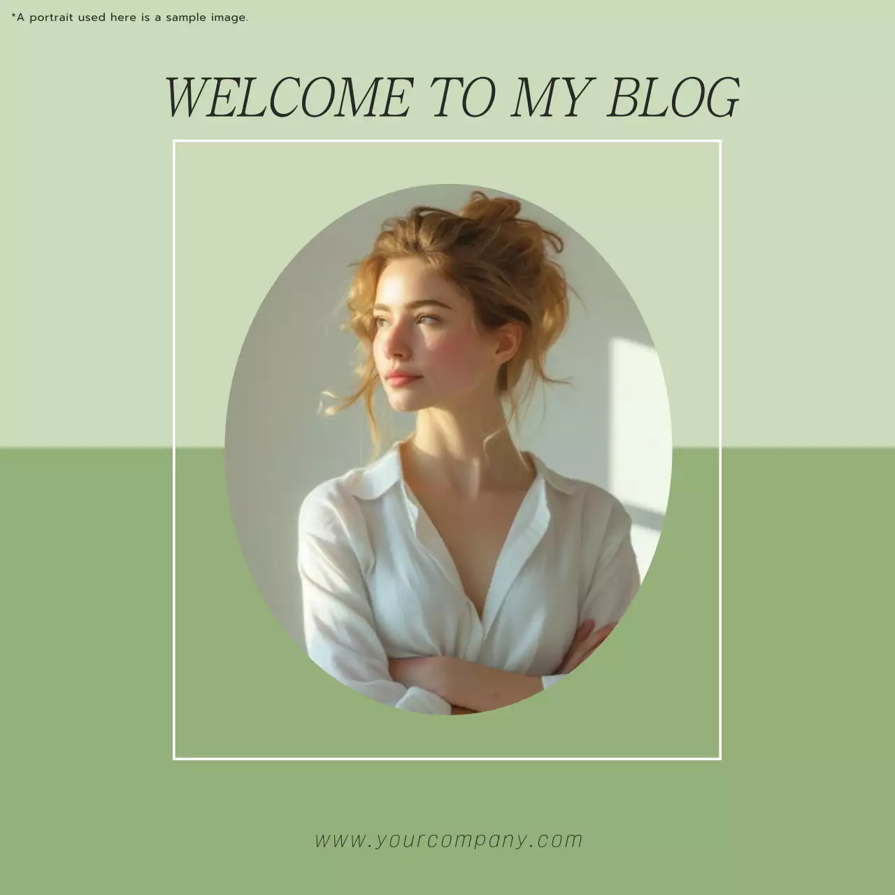 Green Aesthetic Beauty Promotion Social Media Post