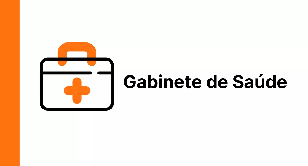 Kit de primeiros socorros laranja Guia da sala de saúde